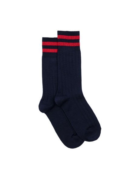 Nos chaussettes homme Les côtelées - Armor-Lux x Maison Broussaud