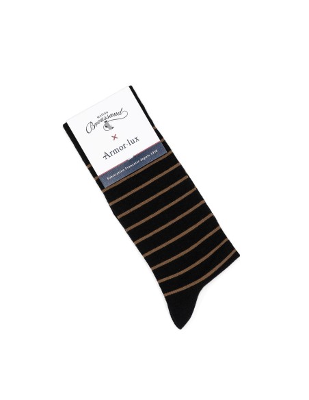 Nos chaussettes homme Les marinières - Armor-Lux x Maison Broussaud