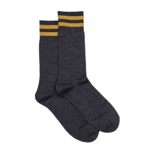 Nos chaussettes homme Les côtelées - Armor-Lux x Maison Broussaud