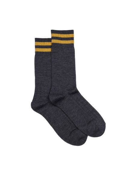Nos chaussettes homme Les côtelées - Armor-Lux x Maison Broussaud