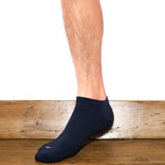 Nos socquettes homme "Les Invisibles" marine - Maison Broussaud