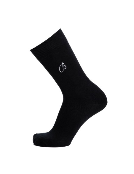 Nos chaussettes homme "Unies" noir - Maison Broussaud