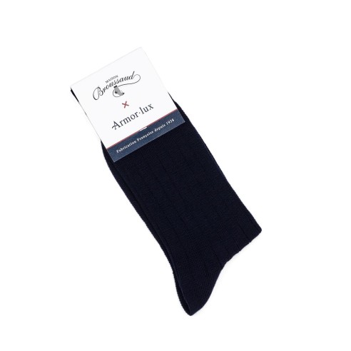 Nos chaussettes homme Les côtelées - Armor-Lux x Maison Broussaud