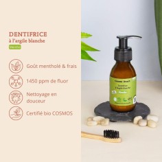 Dentifrice en pâte à la menthe 2