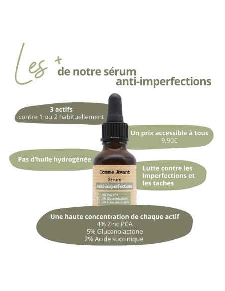 Sérum visage anti-imperfections