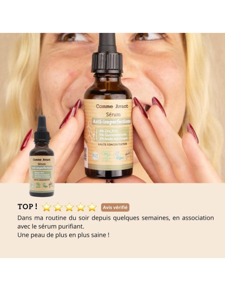 Sérum visage anti-imperfections