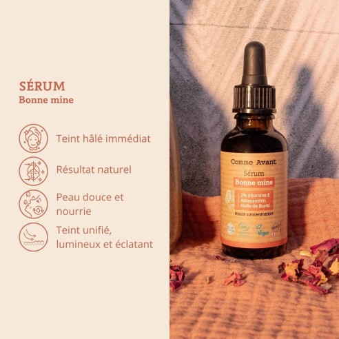 Sérum visage bonne mine