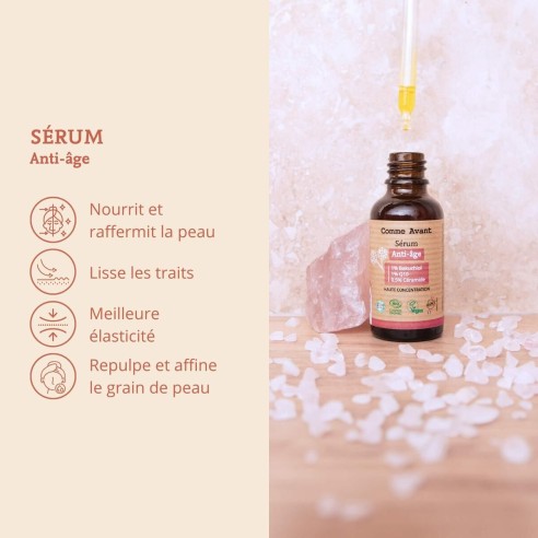 Sérum visage anti-âge