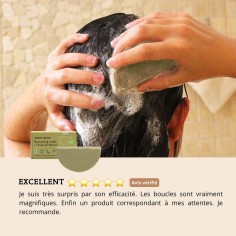 Shampoing solide cheveux colorés ou bouclés à l'huile de brocoli 2