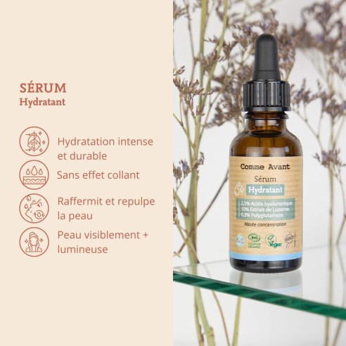 Sérum visage hydratant