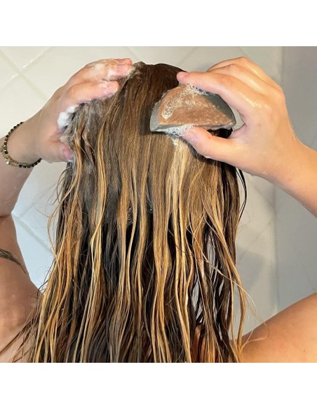 Shampoing solide cheveux gras à l'huile de sésame