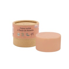 Crème solide à l'huile de noisette