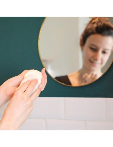 Démaquillant solide à l'huile de jojoba