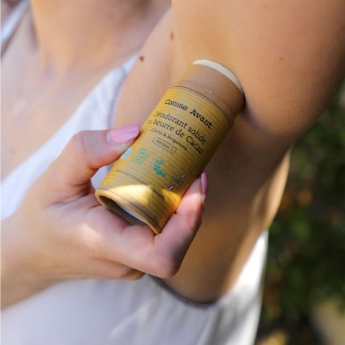 Déodorant solide citron & bergamote