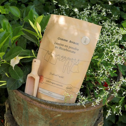 Lessive en poudre au bicarbonate