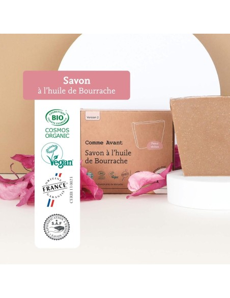 Savon / Douche à l'huile de bourrache
