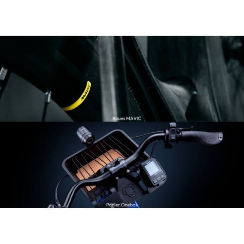 Ultima Mobility Multipath City Signature – Vélo électrique urbain haut de gamme, 630Wh, boîte automatique, Made in France