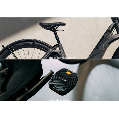 Ultima Mobility Multipath City Signature – Vélo électrique urbain haut de gamme, 630Wh, boîte automatique, Made in France