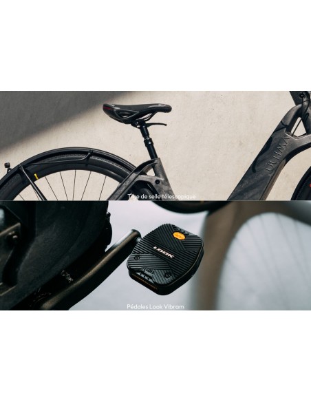 Ultima Mobility Multipath City Signature – Vélo électrique urbain haut de gamme, 630Wh, boîte automatique, Made in France