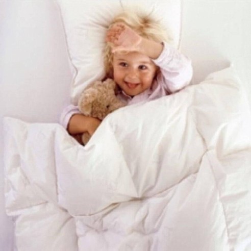 Couette duvet enfant 100x140 cm 90% duvet neuf canard