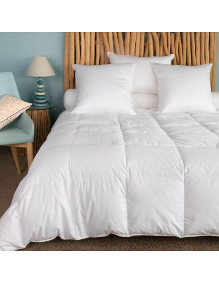 Couette king size légère 90% duvet neuf canard