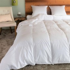 Couette king size 4 Saisons 3 en 1 90% duvet neuf canard