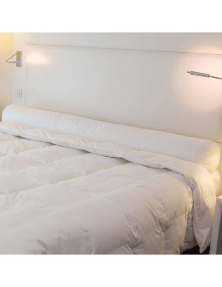 Traversin king size mi-ferme Duvet-Plumettes neufs canard