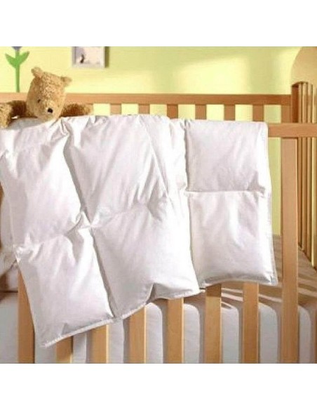 Couette duvet bébé 80x120 cm 90% duvet neuf canard