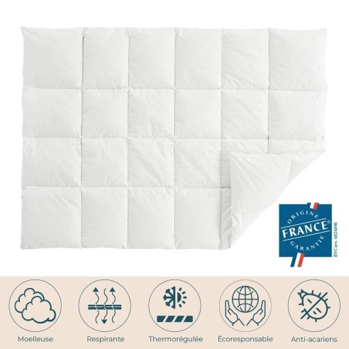 Couette duvet enfant 100x140 cm 90% duvet neuf canard