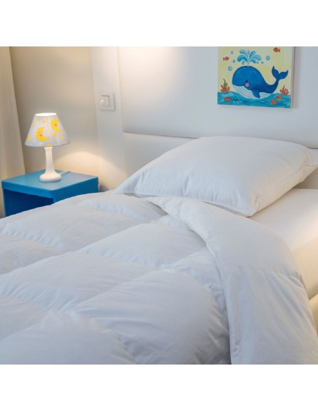 Couette duvet enfant 140x150 cm 90% duvet neuf canard