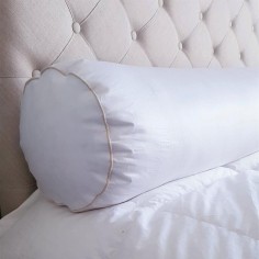 Traversin moelleux 90% duvet neuf canard enveloppe coton bio 2