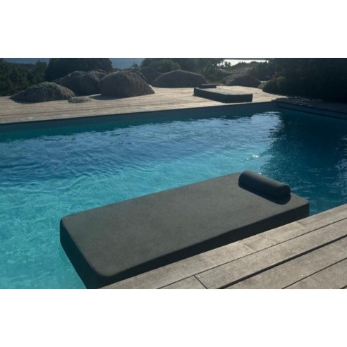 PoolBed COZIP Christophe | Matelas flottant & bain de soleil 2-en-1