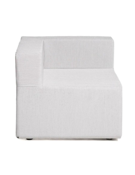 SERENA | Fauteuil d'angle extérieur COZIP | 80x80, assise 38, dossier 25 cm