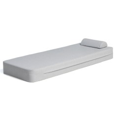 Poolbed Gris Perle | Matelas de piscine en mousse flottant