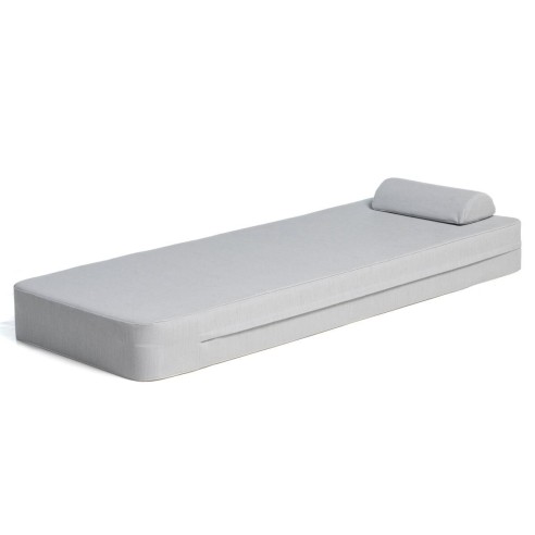Poolbed Gris Perle | Matelas de piscine en mousse flottant