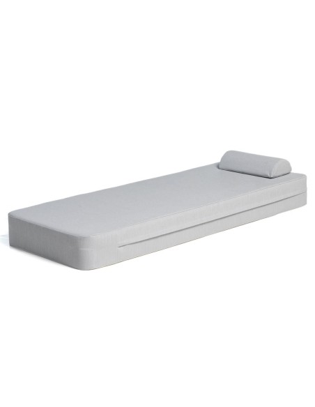 Poolbed Gris Perle | Matelas de piscine en mousse flottant
