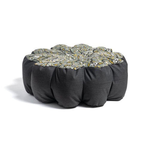SUNNY FLOWER | Pouf extérieur | 80 x h30 cm