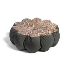 COSY FLOWER | Pouf extérieur | 80 x h30 cm