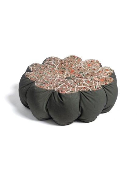 COSY FLOWER | Pouf extérieur | 80 x h30 cm