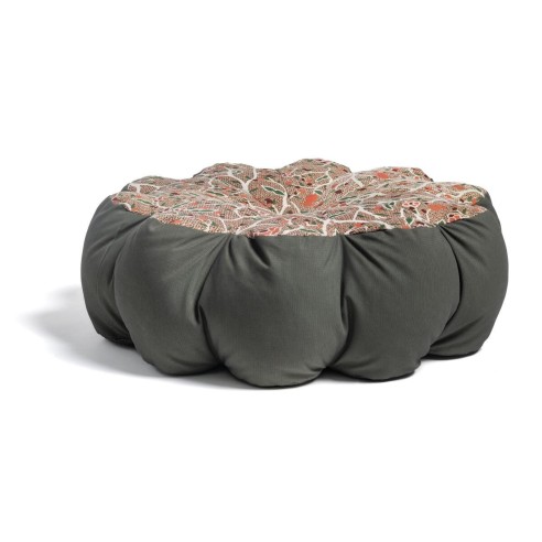 COSY FLOWER | Pouf extérieur | 80 x h30 cm