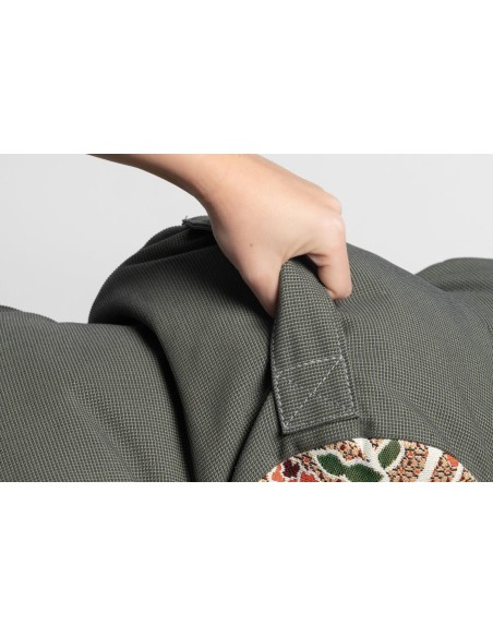 SUNNY FLOWER | Pouf extérieur | 80 x h30 cm