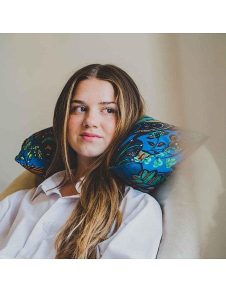 Coussin repose tête et de décoration · ƩPICUR Perséphone | Petits Cadors