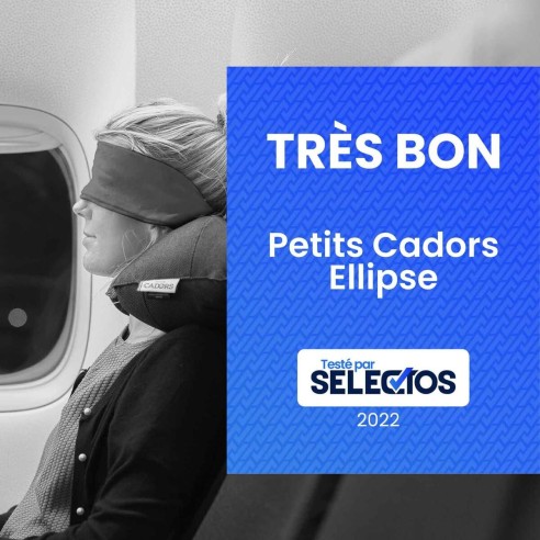 ELLIPSE Maun | Meilleur coussin de voyage avion et train | Petits Cadors