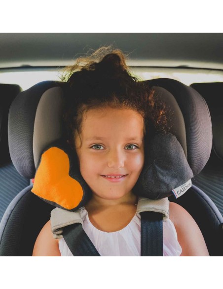 TÉODOR Citron | Coussin enfant pour voiture et poussette | Petits Cadors