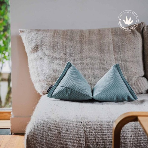 SALVADOR Helsinki | Coussin cale nuque velours | Petits Cadors