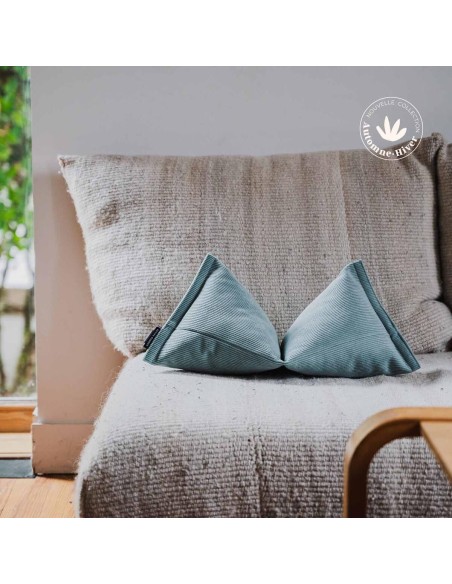 SALVADOR Helsinki | Coussin cale nuque velours | Petits Cadors