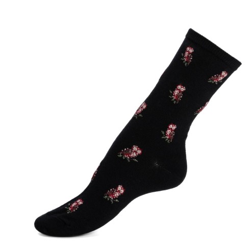 Nos chaussettes femme "Les Chouettes" noir - Maison Broussaud
