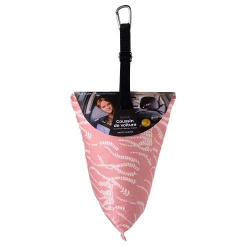 ISIDOR Santiago | Oreiller de voiture rose ado, adulte | Petits Cadors