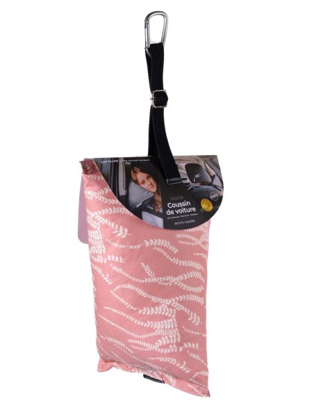 ISIDOR Santiago | Oreiller de voiture rose ado, adulte | Petits Cadors