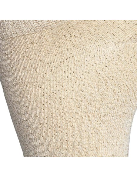 Nos chaussettes "Les invisibles" blanc/or - Maison Broussaud